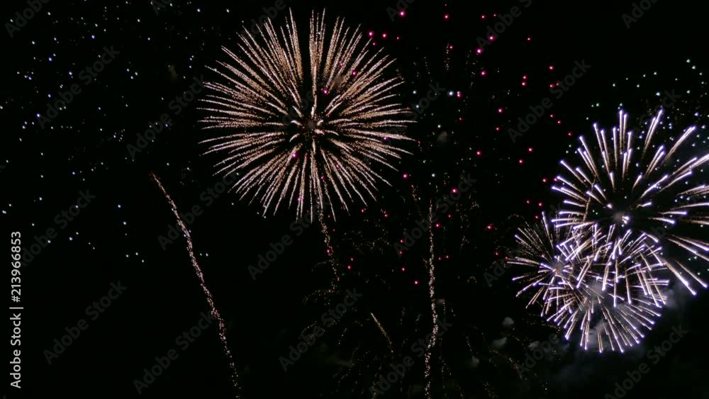 4K Firework display