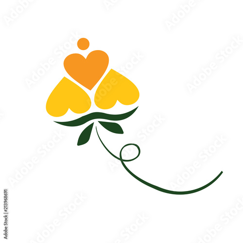cloudberry, love, heart, logo, sign, gold, berry