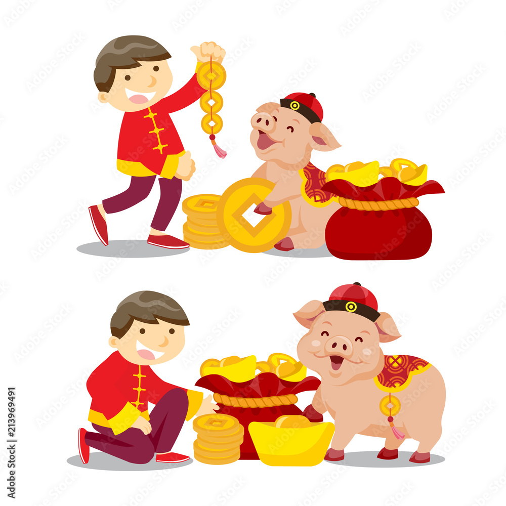 Chinese new year/year of the pig