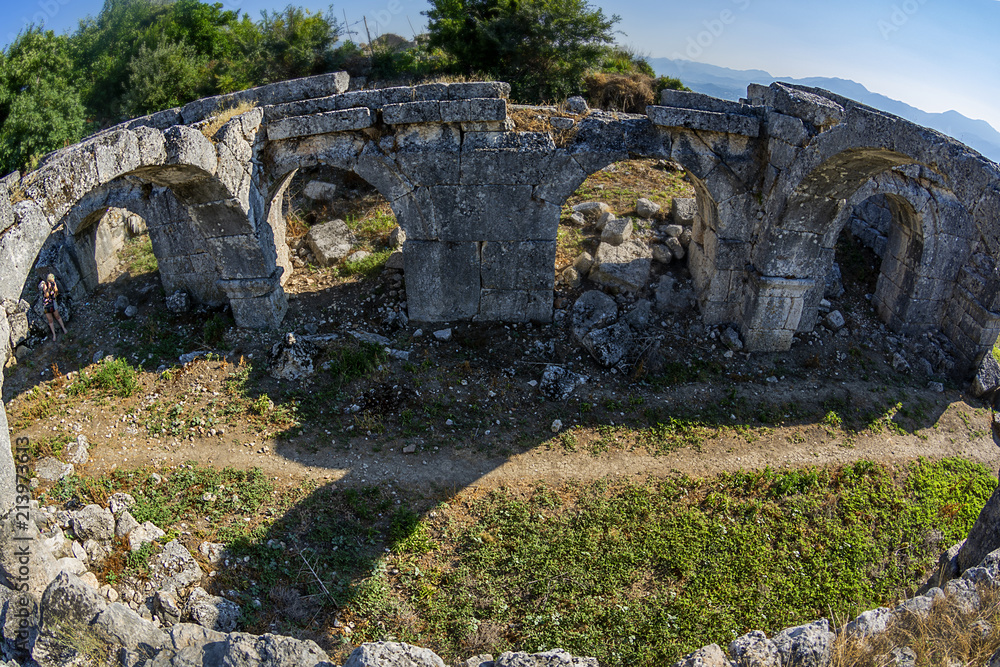 As one of the six principal cities of Lycia (and one of the most powerful), Tlos once bore the title under the Roman empire of 'the very brilliant metropolis of the Lycian nation'.