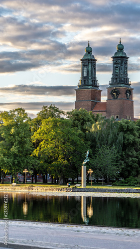 Kloster church in Eskilstuna, Sweden. photo