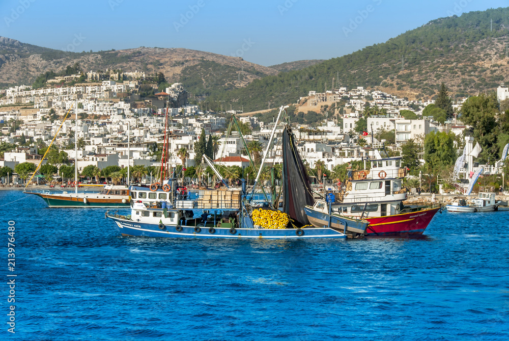 Bodrum, Turkey, 23 October 2010: Bodrum Cup Races, Fisher Boats