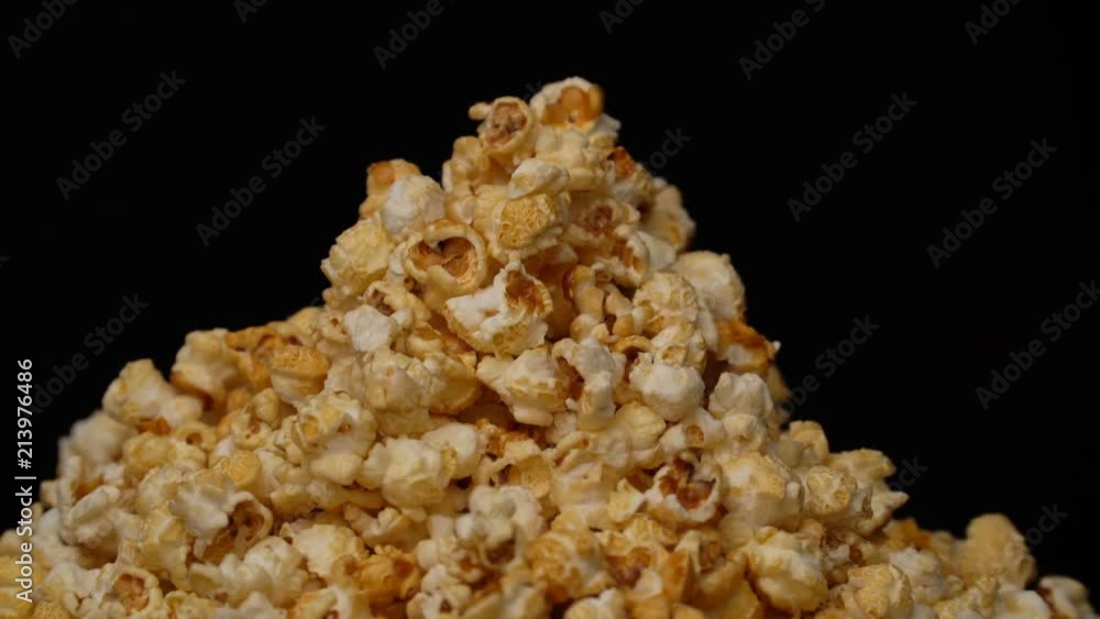 popcorn rotate motion background. popcorn rotate motion background.