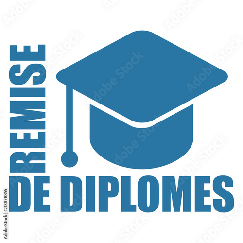 Logo remise de diplômes.