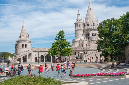 Fischerbastei auf dem Burgberg von Budapest photo