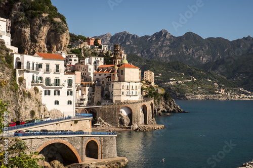 View of the Amalfi Coast, Amalfi. region Campania, Italy