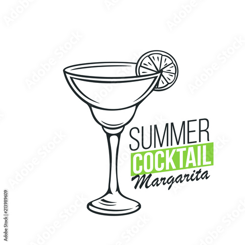 glass of Margarita cocktail