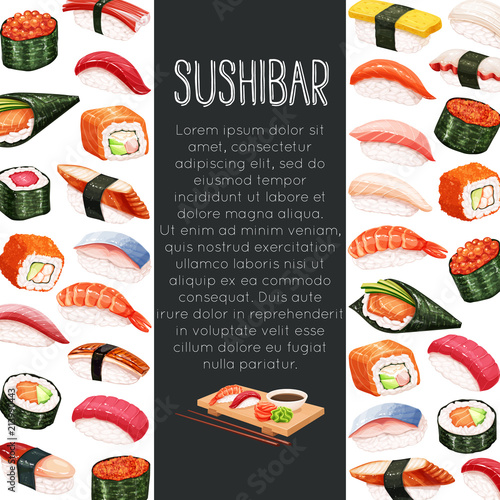 japanese sushi roll