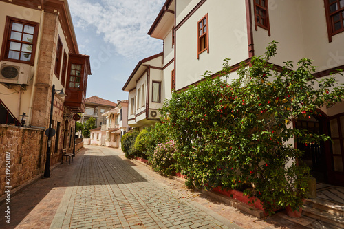 Fototapeta Naklejka Na Ścianę i Meble -  Streets of old town Kaleici - Antalya