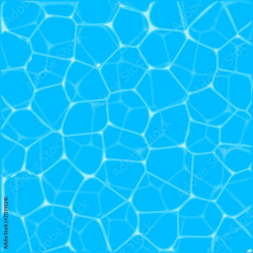 Abstract Design Creativity Background of Blue Waves, Vector Illustration EPS10