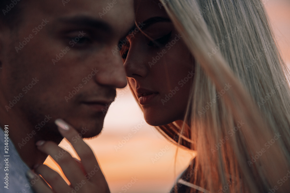 Loving couple.Couple in love.Together.Couple at sunset.Sunset.Love.Feeling.Tenderness.Silhouette photo Loving couple.Couple in love.Together.Couple at sunset.Sunset.Love.Feeling.Tenderness.Silhouette photo