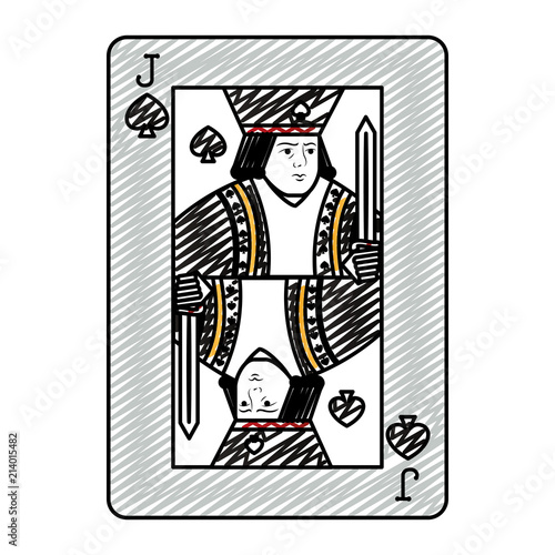 doodle jack spades casino card game
