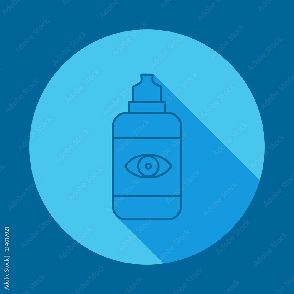 contact lenses bottle container flat long shadow icon. Element of medicine icon for mobile concept and web apps. Long shadow bottle container icon can used for web and mobile contact lenses bottle container flat long shadow icon. Element of medicine icon for mobile concept and web apps. Long shadow bottle container icon can used for web and mobile