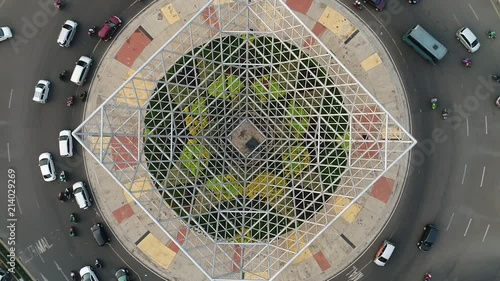 Aerial top view landmark summarecon bekasi photo