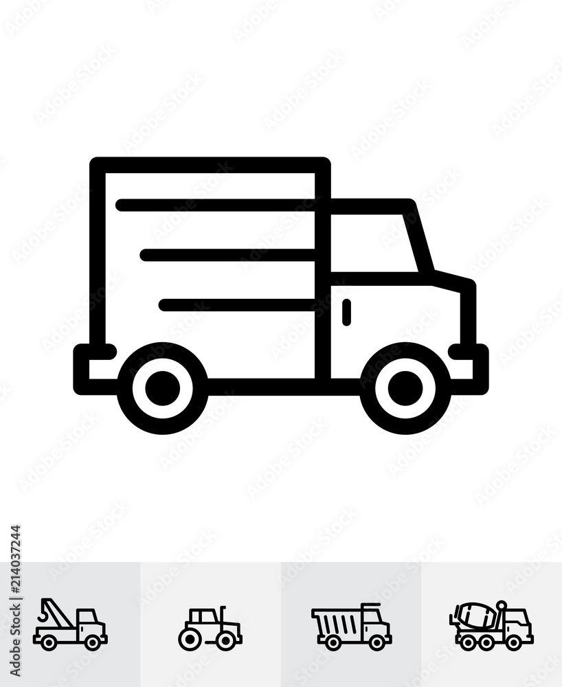 Transportation and Vehicles Icons with White Background Transportation and Vehicles Icons with White Background