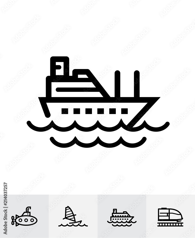 Transportation and Vehicles Icons with White Background Transportation and Vehicles Icons with White Background
