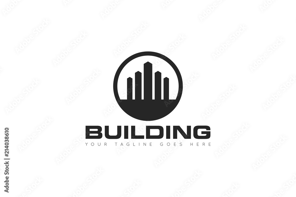 building logo and building icon Vector design Template. Vector Illustrator Eps.10 building logo and building icon Vector design Template. Vector Illustrator Eps.10