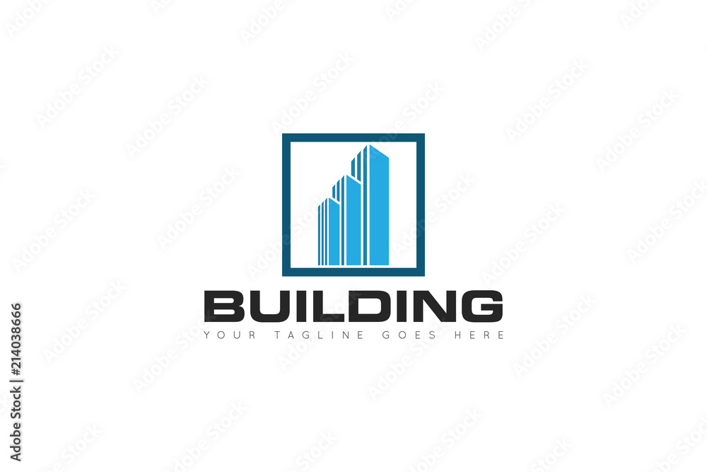 building logo and building icon Vector design Template. Vector Illustrator Eps.10