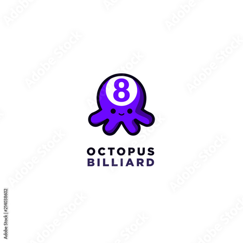 Octopus Billiard Logo (ID: 214038602)