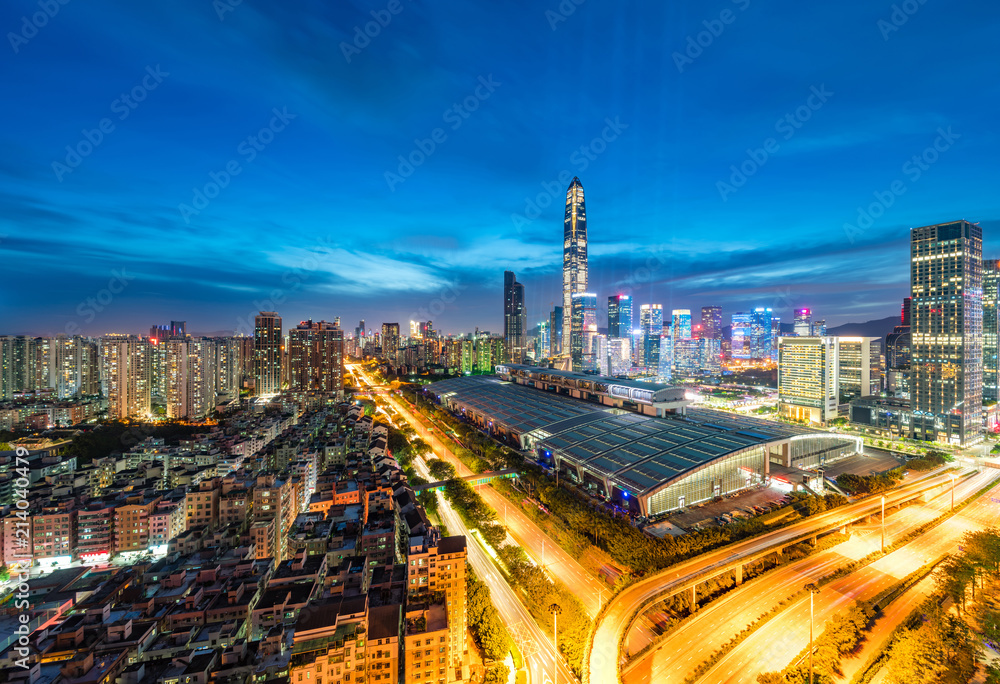 Fototapeta premium Shenzhen city scenery