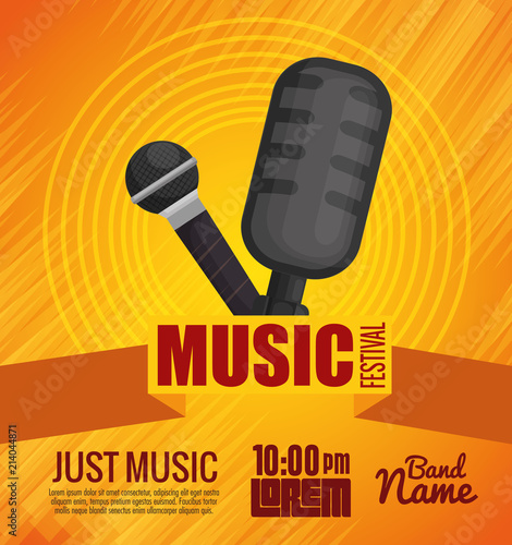 microphones musical festivel label