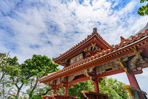 沖縄県　首里城　守礼門