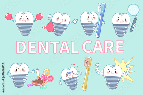 tooth with dental care