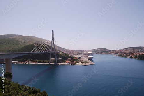 Bridge near Dubrovnik Croatia