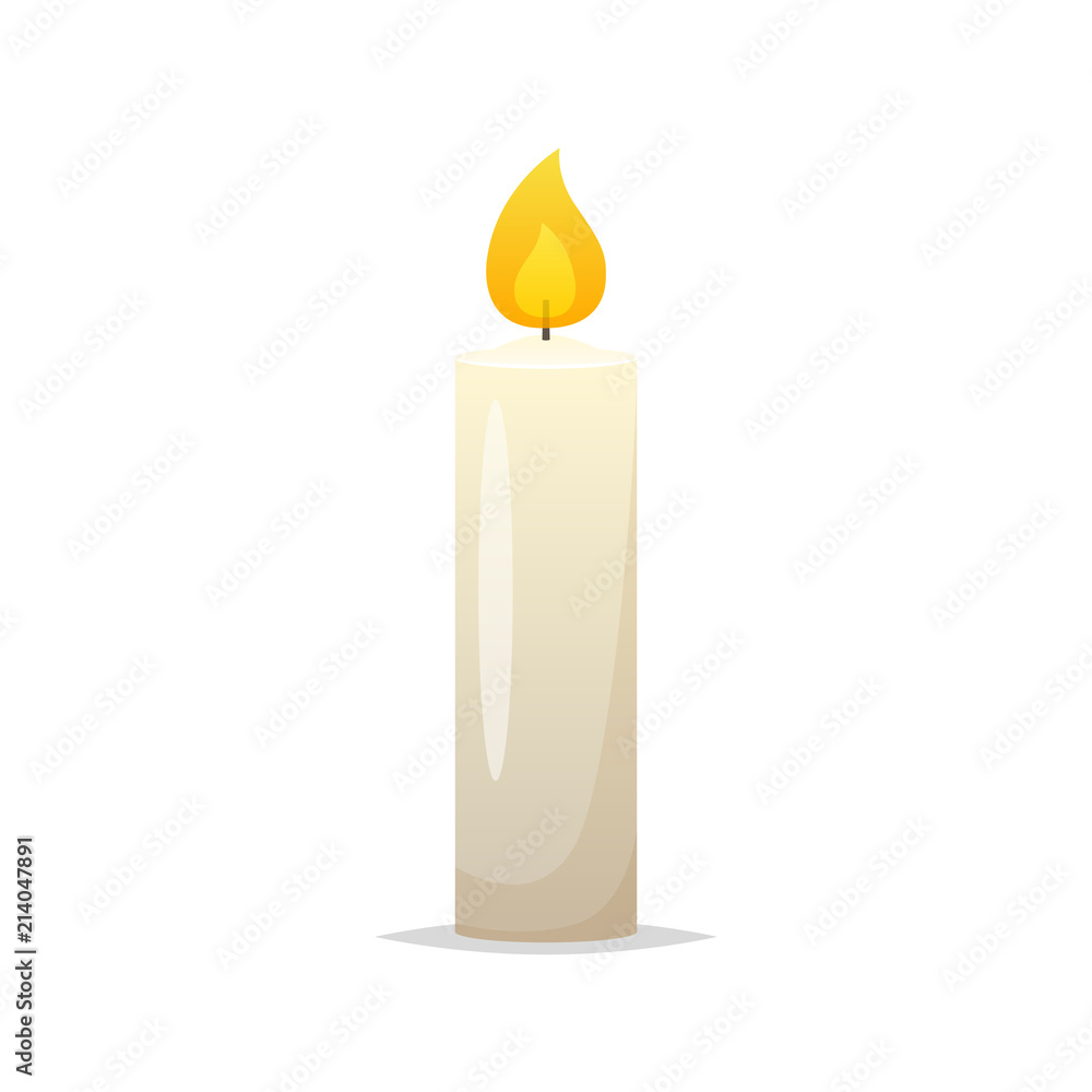 Candle vector isolated Candle vector isolated