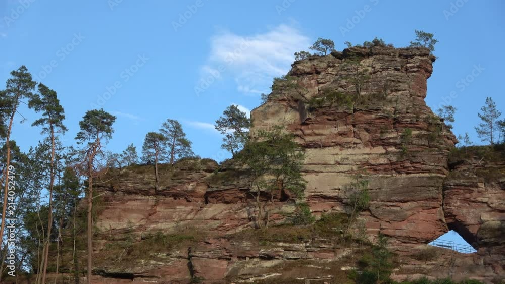 Büttelfelsen, Dahner Felsenland, Kletterfelsen, Aussichtsfelsen Büttelfelsen, Dahner Felsenland, Kletterfelsen, Aussichtsfelsen