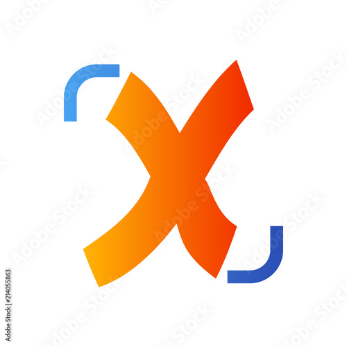 Logotipo selección en azul y naranja