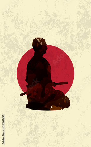 Ancient Japanese Warrior, Samurai 