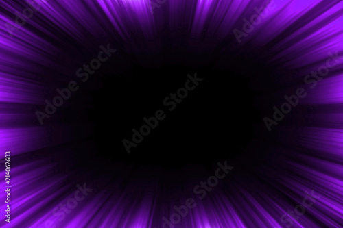 Purple starburst explosion border frame