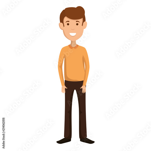 young man avatar character