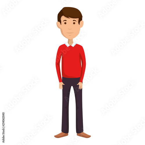 young man avatar character