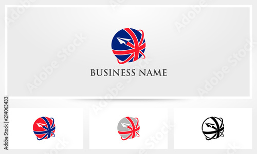 British UK Travel Union Jack Logo