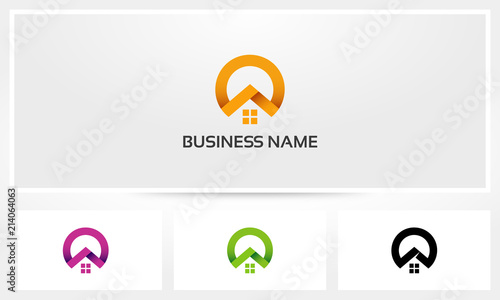 House Circle Chevron Logo