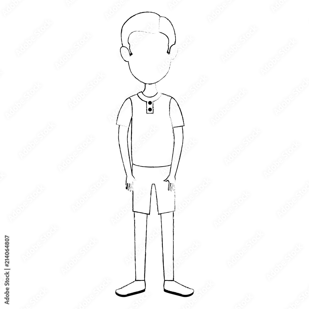 young man avatar character young man avatar character