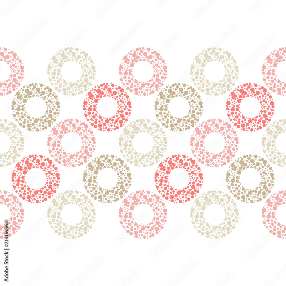 Polka dot seamless pattern. Dots texture. Geometric background. The colorful balls. Тextile rapport.