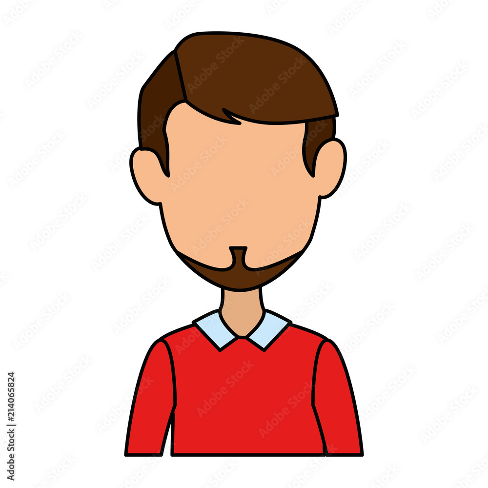 young man avatar character vector illustration design young man avatar character vector illustration design