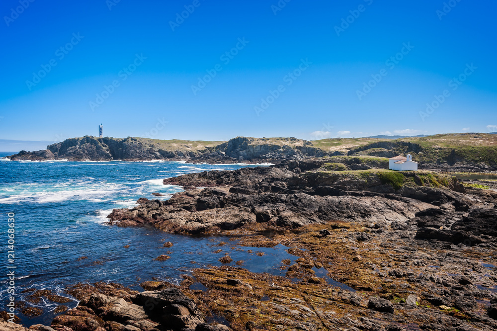 Landscape of the coast of Galicia