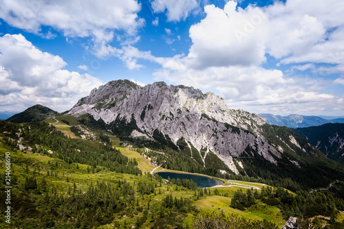 Mountain panorama. JulianAlps in Italy. © Franco Nadalin