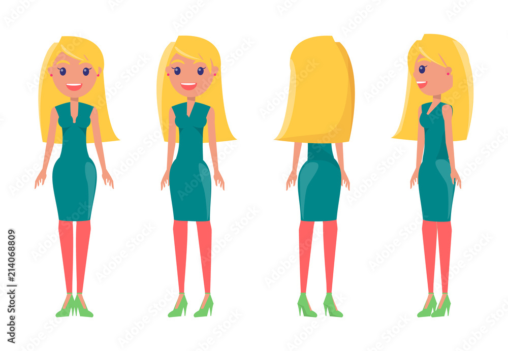 Blonde Pretty Women in Stylish Outfits All Sides Blonde Pretty Women in Stylish Outfits All Sides