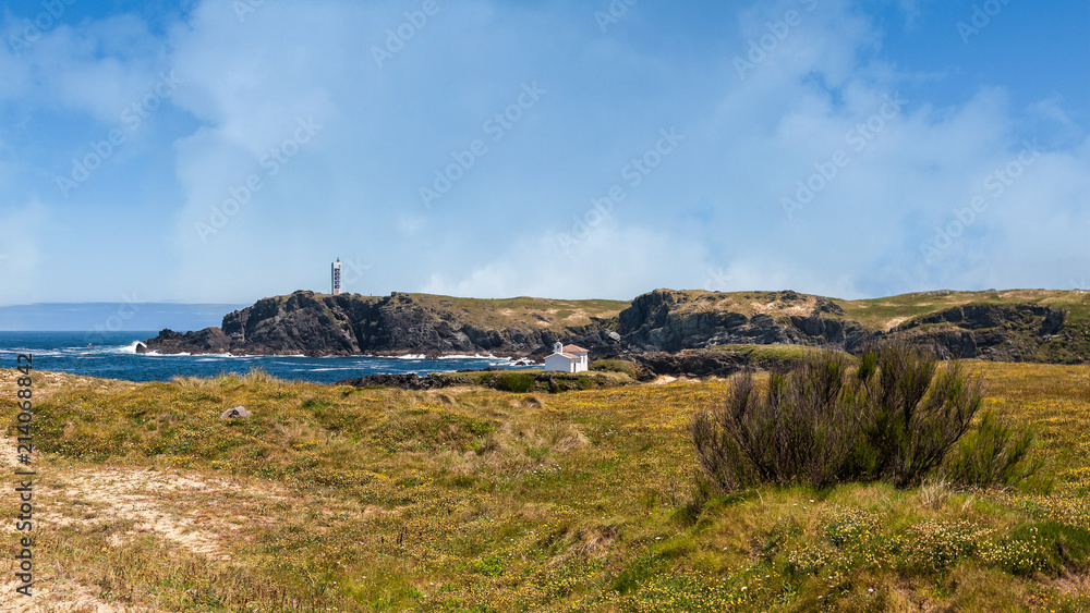 Landscape of the coast of Galicia