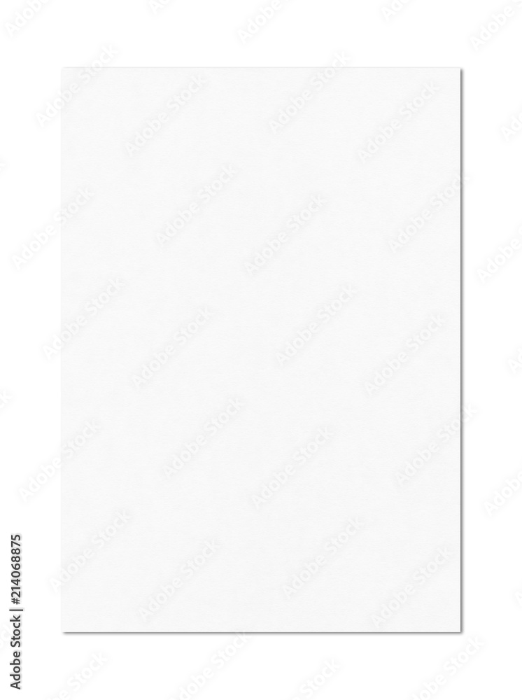 Blank White A4 paper sheet mockup template Blank White A4 paper sheet mockup template