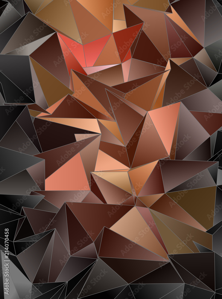 Obraz premium wallpaper polygonal triangle geometric background