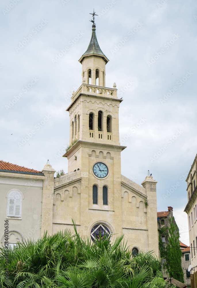The church and monastery of St. Frane, Split, Croatia.