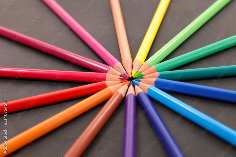 colored pencil concept