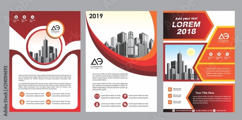 cover, layout, brochure, magazine, catalog, flyer for company or report