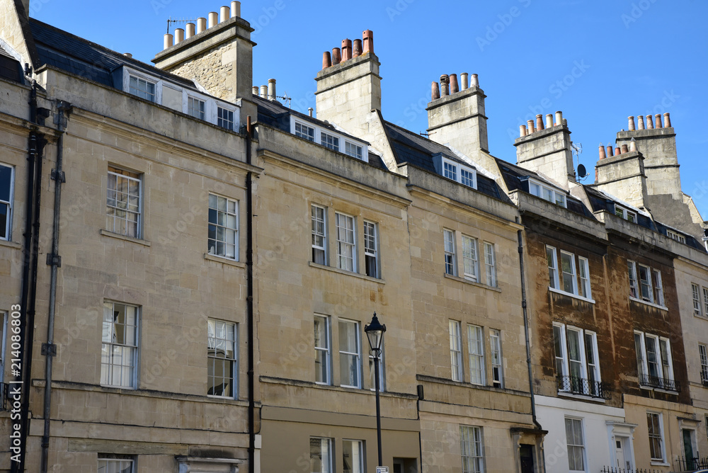 Fototapeta premium Maisons du vieux Bath; Angleterre